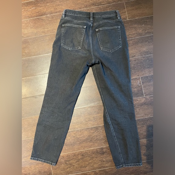 OAK ESSENTIAL STRAIGHT LEG HIGH-RISE JEAN
Washed Black Size 28 Lightly worn 9/10 - Picture 8 of 8